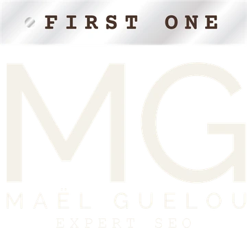 Logo MG : Maël Guelou, expert SEO